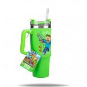 Paladone Minecraft Travel Cup Green