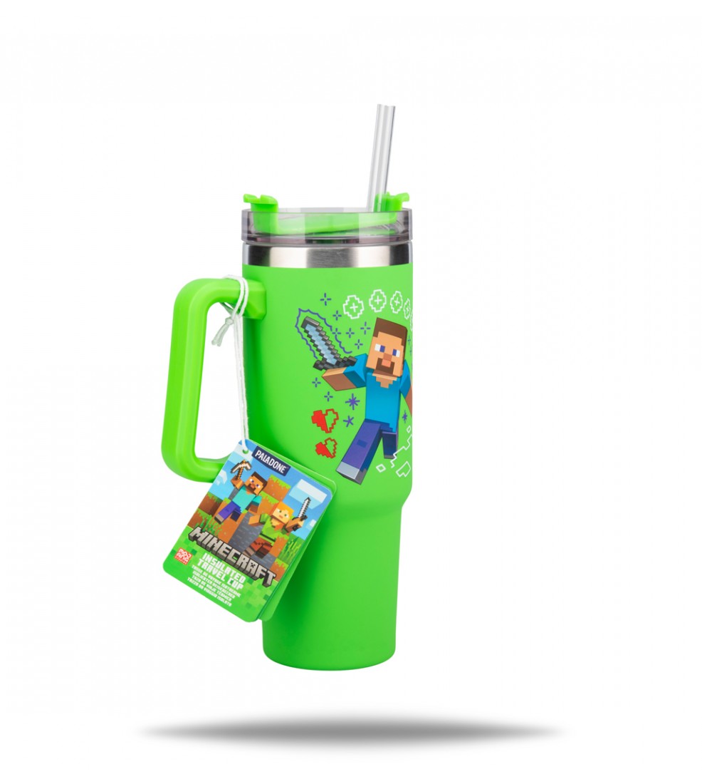 Paladone Minecraft Travel Cup Green