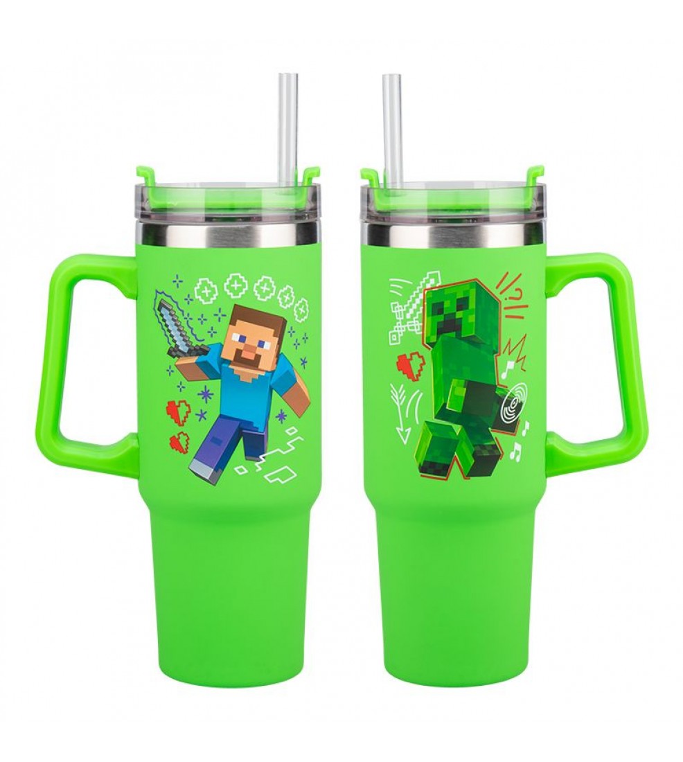 Paladone Minecraft Travel Cup Green