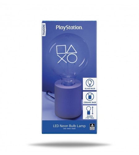 Paladone PlayStation LED Neon Bulb Lamp Paladone PlayStation LED Neon Bulb Lamp