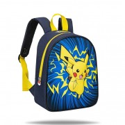 La Plume Doree - Pokemon - Pikachu Junior backpack 3D Blue 32cm La Plume Doree - Pokemon - Pikachu Junior backpack 3D Blue 32cm