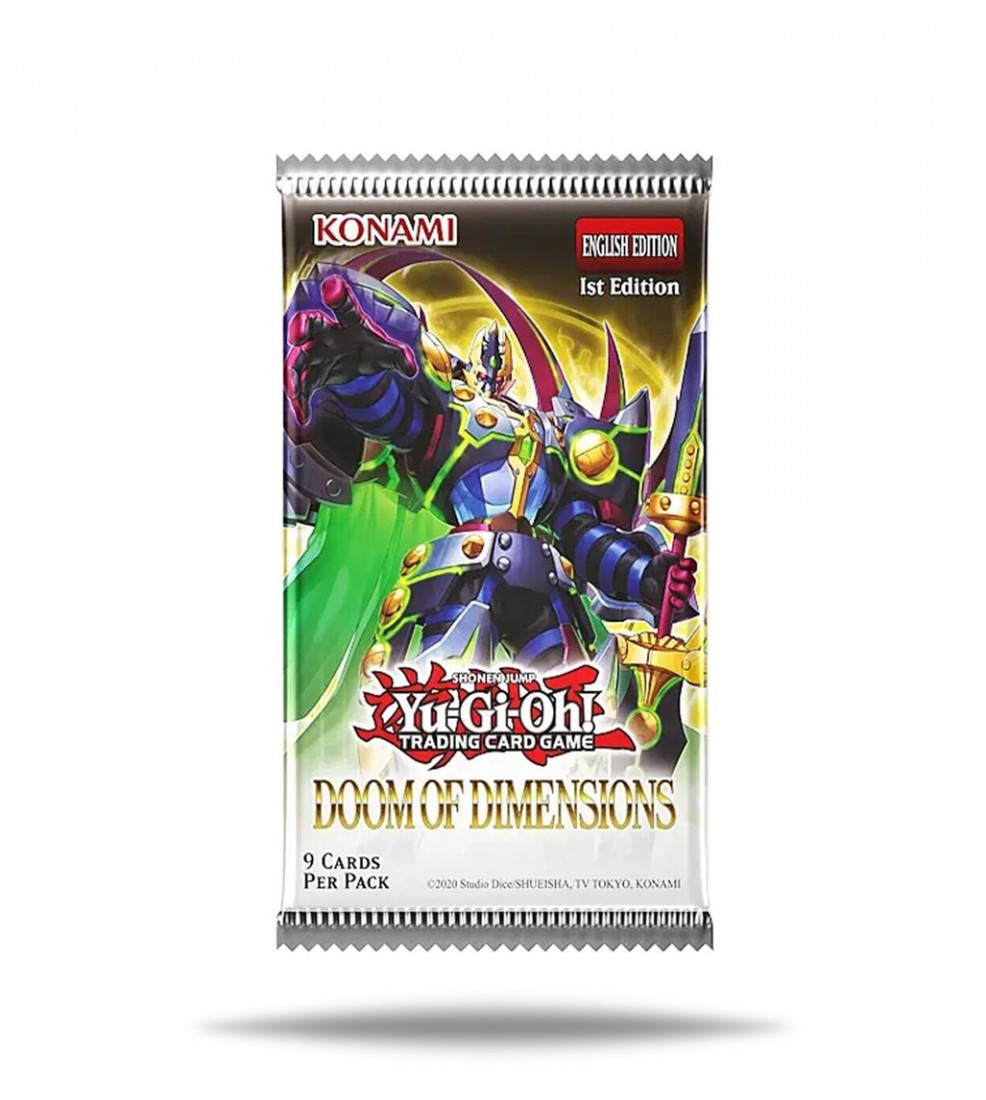 Yu-Gi-Oh! TCG - Doom of Dimensions Booster Yu-Gi-Oh! TCG - Doom of Dimensions Booster