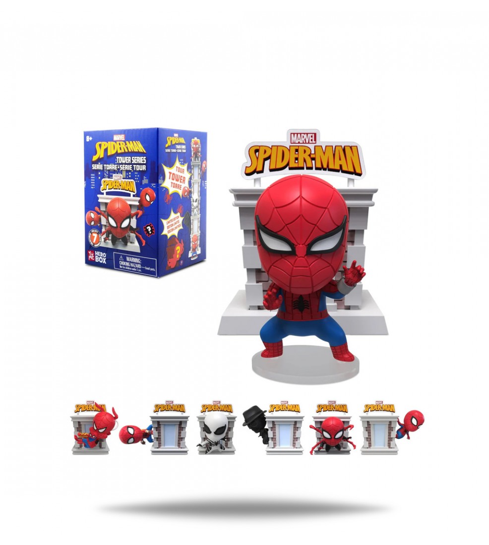 YuMe Toys Spider-Man Herobox - Tower Series - Blind box
