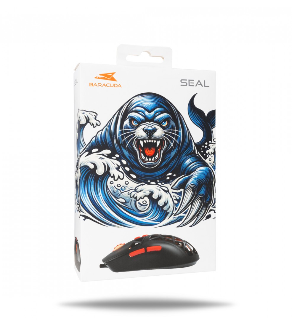 Baracuda BGM-091 Seal Black miš