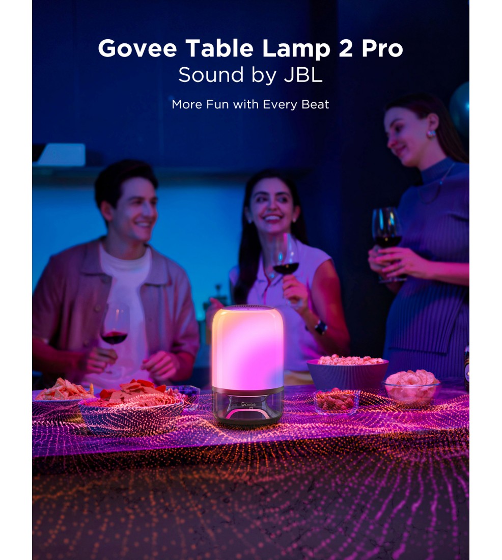 GOVEE Table Lamp 2 Pro x Sound by JBL