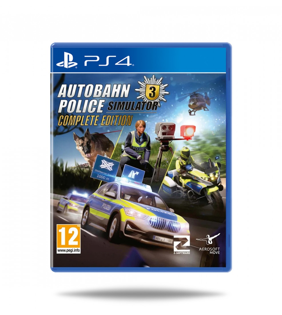 Autobahn Police Simulator 3 Complete Edition PS4 Autobahn Police Simulator 3 Complete Edition PS4