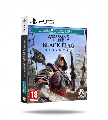 Assassin's Creed Black Flag Resynced Launch Edition PS5 (Preorder)