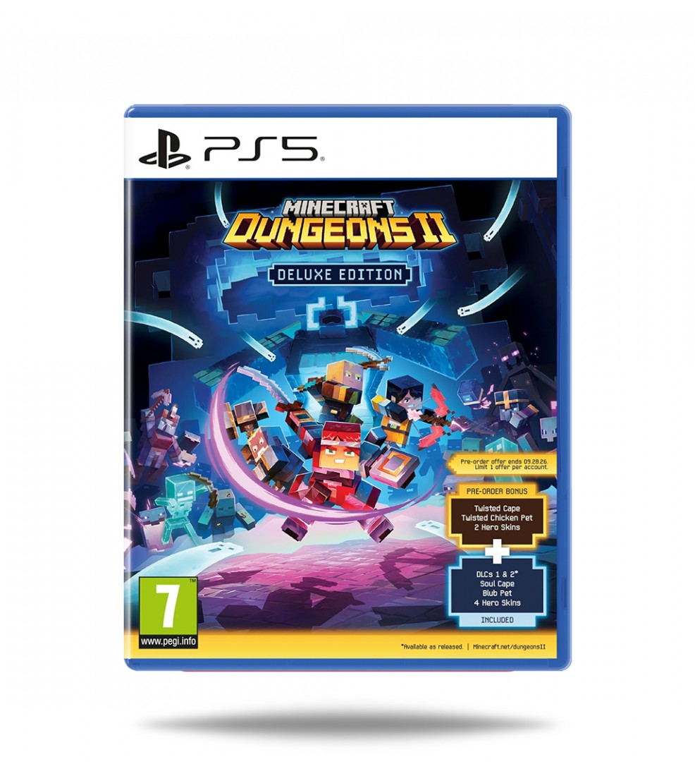 Minecraft Dungeons 2 Deluxe Edition PS5 (Preorder) Minecraft Dungeons 2 Deluxe Edition PS5 (Preorder)