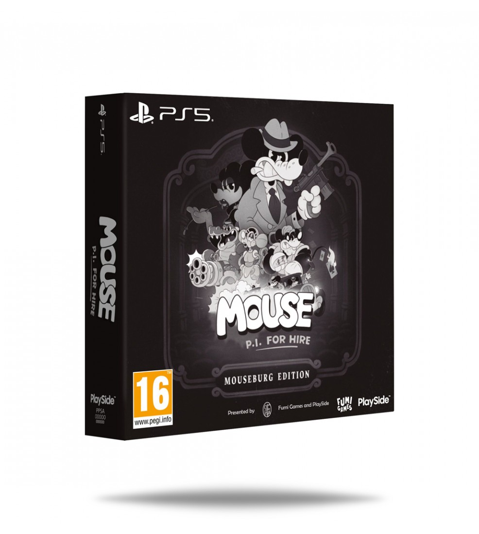 MOUSE: P.I. For Hire - Mouseburg Edition PS5 (Preorder) MOUSE: P.I. For Hire - Mouseburg Edition PS5 (Preorder)