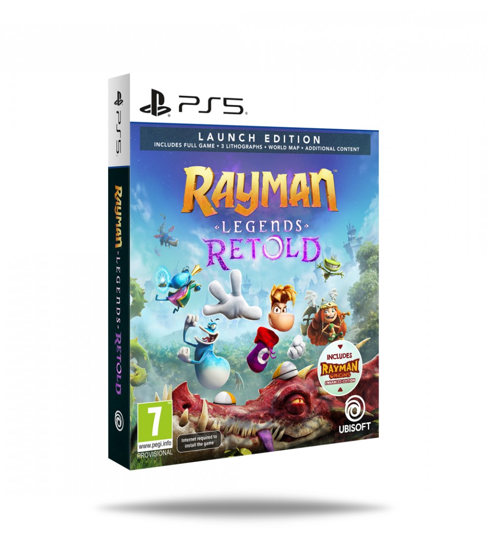Rayman Legends Retold Launch Edition PS5 (Preorder)