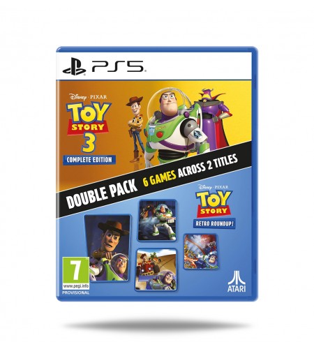 Toy Story: Retro Roundup! + Toy Story 3 Complete Edition Double Pack PS5 (Preorder) Toy Story: Retro Roundup! + Toy Story 3 Complete Edition Double Pack PS5 (Preorder)