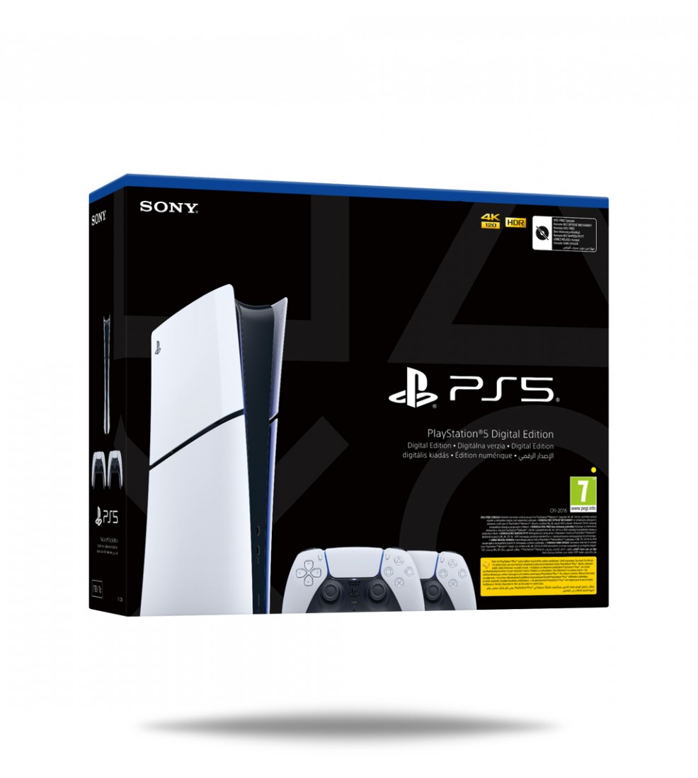 PlayStation 5 Slim Digital Edition D Chassis + dodatni PS5 DualSense Wireless controller