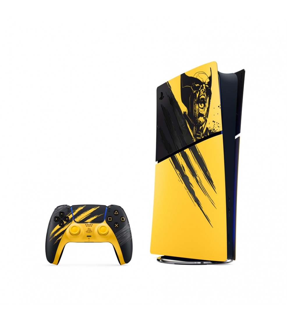 PlayStation 5 Slim Digital Edition E Chassis Marvel's Wolverine Battle Yellow Limited Edition (Preorder) PlayStation 5 Slim Digital Edition E Chassis Marvel's Wolverine Battle Yellow Limited Edition (Preorder)