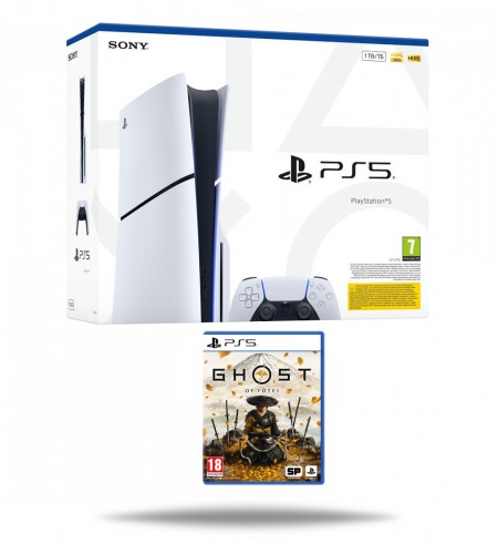 PlayStation 5 Slim E Chassis + Ghost of Yotei PS5
