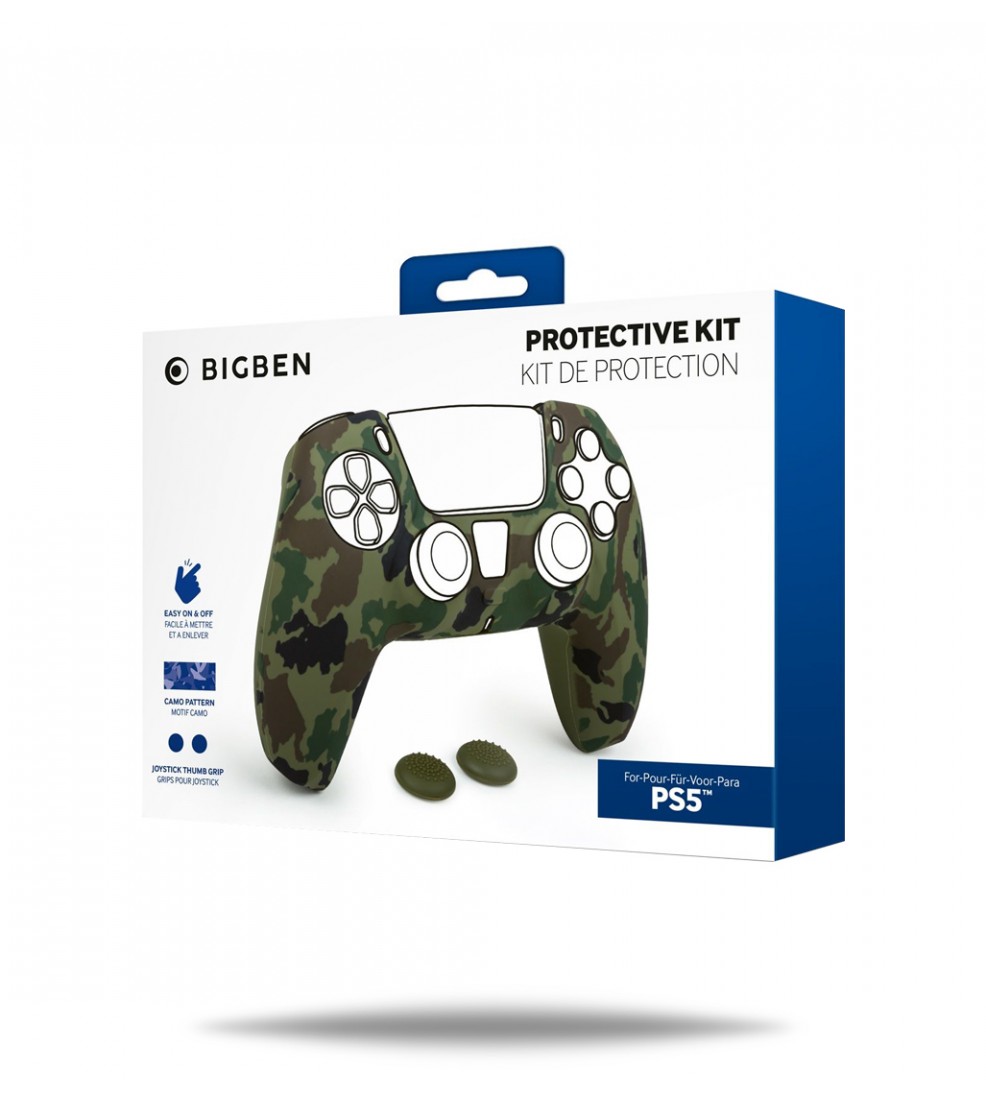 Bigben PS5 DualSense Protective Kit Camo