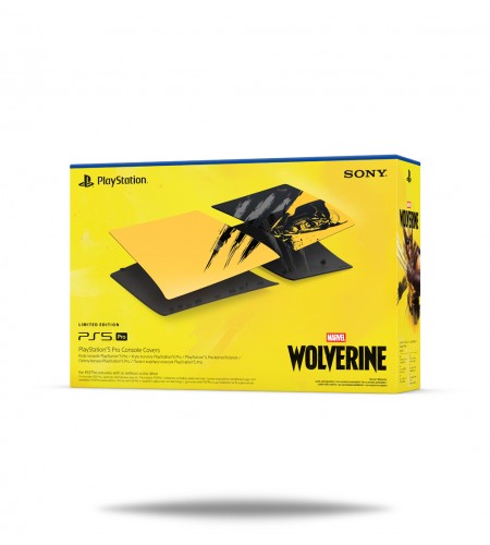 Poklopac za konzolu PS5 PRO Marvel's Wolverine Battle Yellow Limited Edition Poklopac za konzolu PS5 PRO Marvel's Wolverine Battle Yellow Limited Edition
