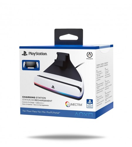 PowerA PlayStation Portal Charging Station with Lumectra