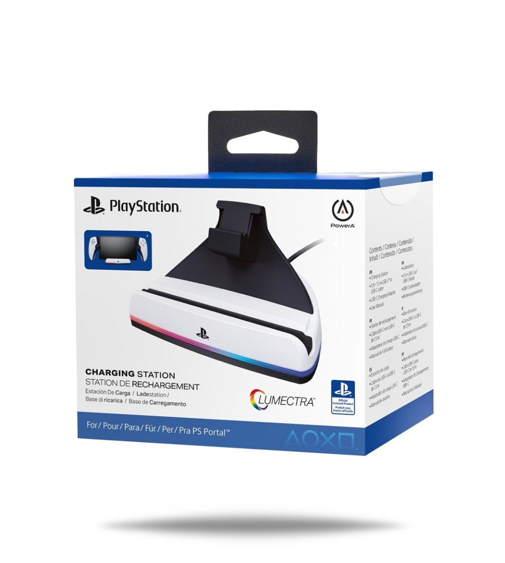 PowerA PlayStation Portal Charging Station with Lumectra