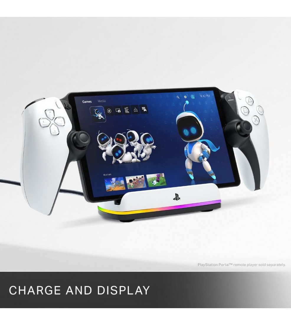 PowerA PlayStation Portal Charging Station with Lumectra
