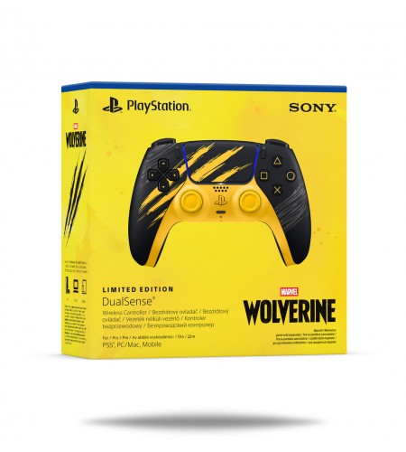 PS5 DualSense Wireless Controller Marvel's Wolverine Battle Yellow Limited Edition (Preorder) PS5 DualSense Wireless Controller Marvel's Wolverine Battle Yellow Limited Edition (Preorder)