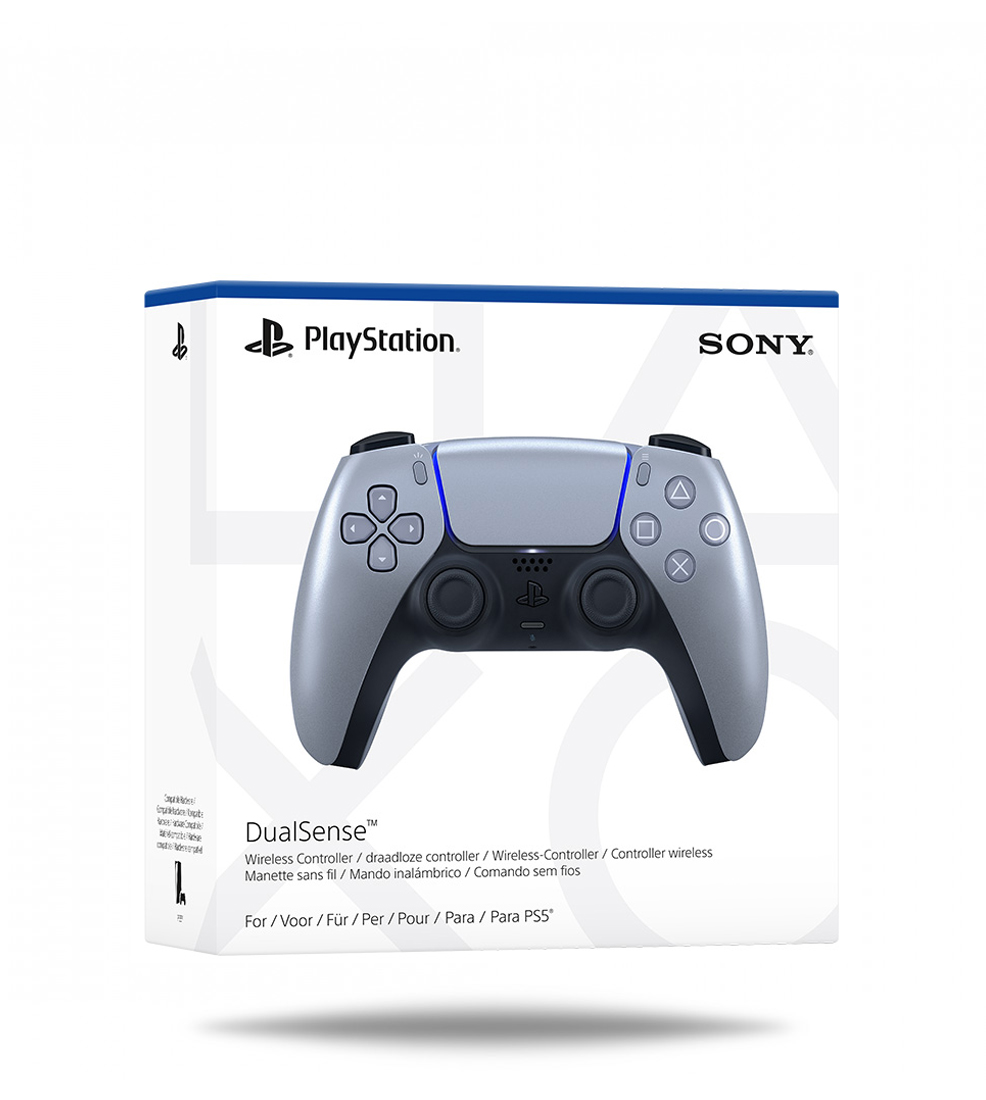 PS5 DualSense Wireless Controller Sterling Silver PS5 DualSense Wireless Controller Sterling Silver