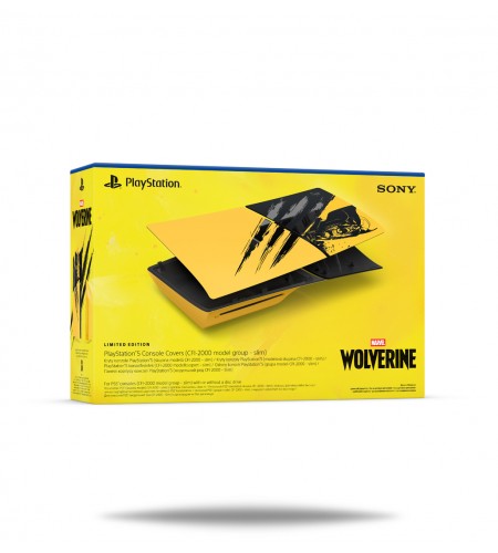 Poklopac za konzolu PS5 SLIM (Standard and Digital) Marvel's Wolverine Battle Yellow Limited Edition (Preorder) Poklopac za konzolu PS5 SLIM (Standard and Digital) Marvel's Wolverine Battle Yellow Limited Edition (Preorder)