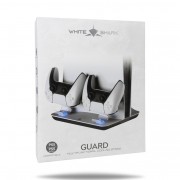 White Shark GUARD 2 stalak za PS5/PS5 Slim/PS5 PRO s punjačem za kontrolere i hlađenjem