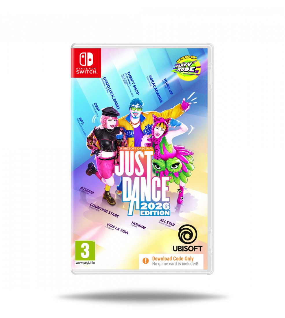 Just Dance 2026 Nintendo Switch (Code in a box)