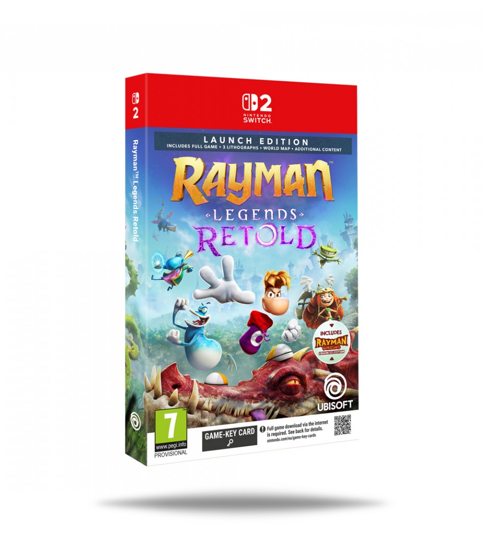Rayman Legends Retold Launch Edition Nintendo Switch 2 (Preorder)