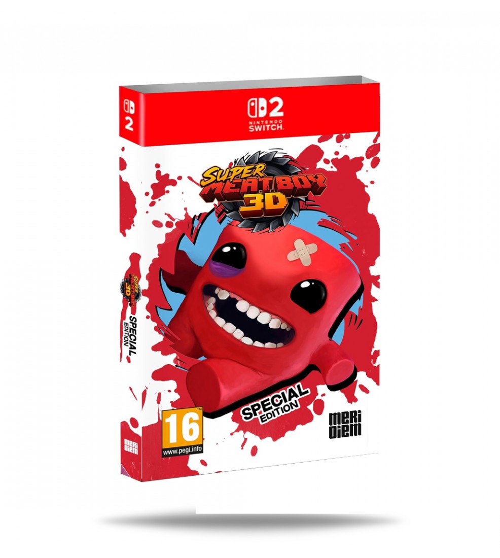 Super Meat Boy 3D Special Edition Nintendo Switch 2 (Preorder) Super Meat Boy 3D Special Edition Nintendo Switch 2 (Preorder)