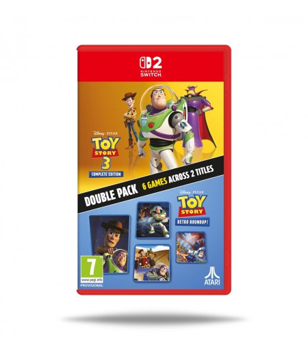 Toy Story: Retro Roundup! + Toy Story 3 Complete Edition Double Pack Nintendo Switch 2 (Preorder) Toy Story: Retro Roundup! + Toy Story 3 Complete Edition Double Pack Nintendo Switch 2 (Preorder)
