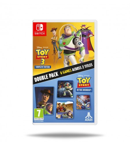 Toy Story: Retro Roundup! + Toy Story 3 Complete Edition Double Pack Nintendo Switch (Preorder) Toy Story: Retro Roundup! + Toy Story 3 Complete Edition Double Pack Nintendo Switch (Preorder)