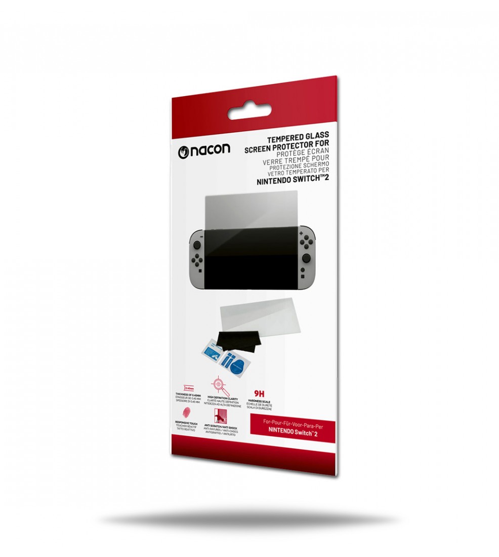 Nacon Nintendo Switch 2 Tempered Glass